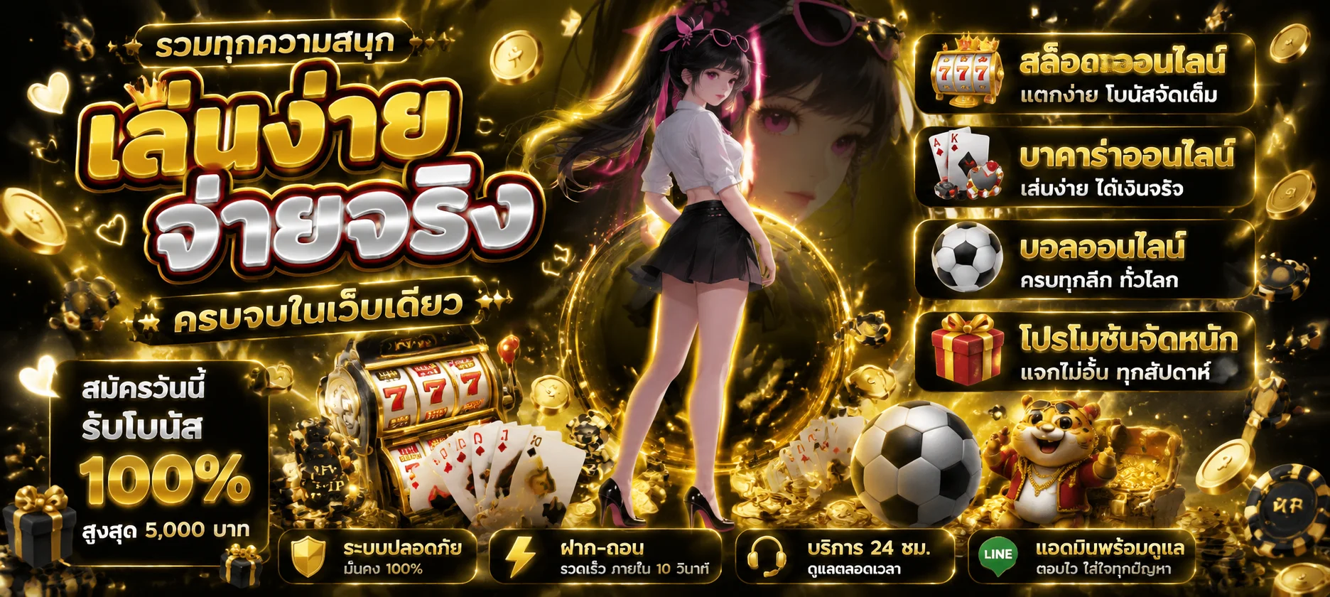 ทดลองเล่นสล็อตฟรี CAT289 ไม่ต้องฝากเงิน เล่นได้ทันทีทุกค่าย